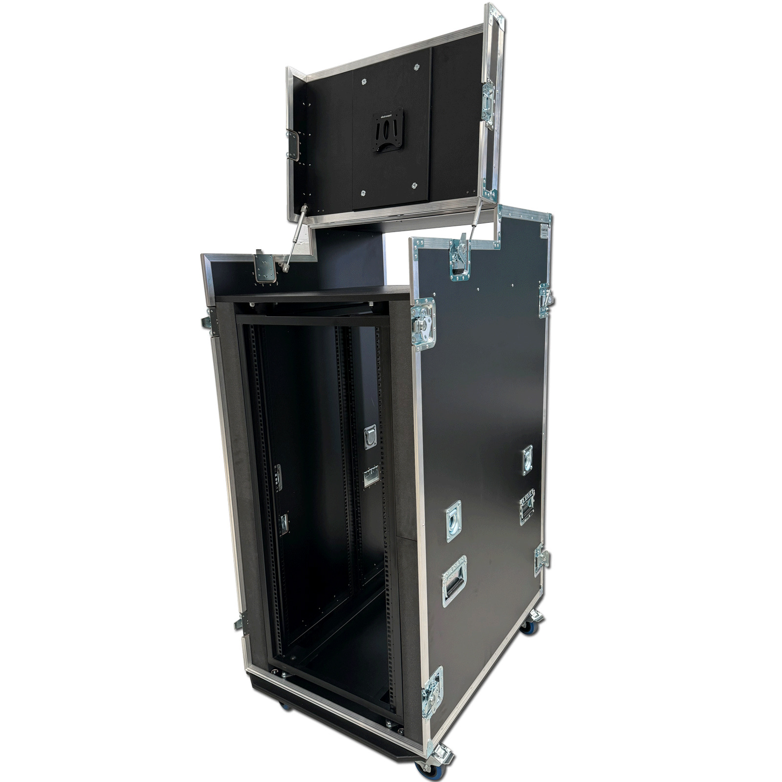 26u Data Server Shockmount Rack With Hinged Top